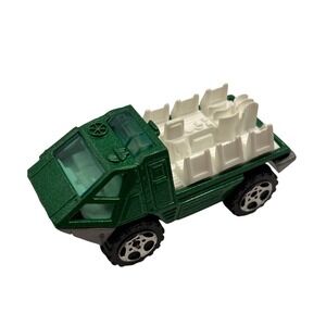 VTG Matchbox Armored Response Vehicle 2000 Hanna-Barbera Metallic Green Diecast